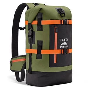 Waterproof Dry Bags Backpack 40L for Men & Women, Roll Top Heavy Duty Cushion... - Picture 1 of 8