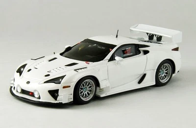 Ebbro 44891 1/43 Lexus Lfa Nurburgring 24 Ore Gara 2012 Test Car Bianco Resina - Immagine 1 di 4