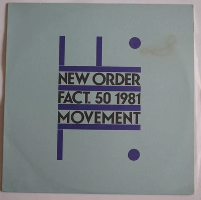 New Order MOVEMENT Australian ORIGINAL Pressing 1981 FACTORY Records RARE LP - Image 1 of 4