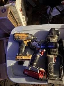 Porter Cable And Bostich Tools One Grinder 1 Impact Driver 1 Jigsaw 1 Drill  - Picture 1 of 5