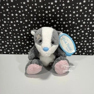 BRACKEN THE BADGER #25 My Blue Nose Friend❣️Me To You 4" Tiny Plush NWT - Picture 1 of 5