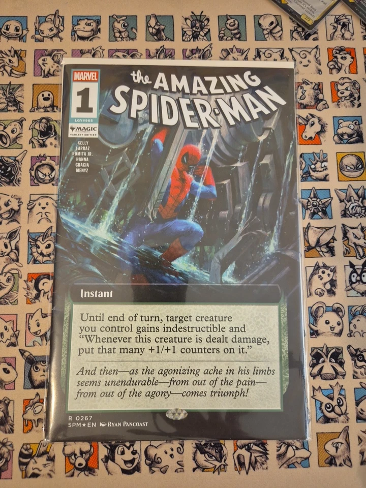 The Amazing Spider-Man #1 Magic Ryan Pancoast Variant One Per Store MTG Strength - Immagine 1 di 1