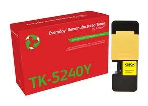 Xerox 006R04811 Xerox Toner Everyday Kyo TK-5240Y Yellow Remanufactured - Afbeelding 1 van 1