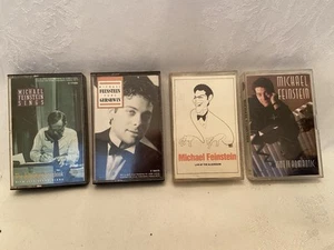 Vintage Lot of 4 MICHAEL FEINSTEIN CASSETTES Gershwin Jule Styne Algonquin More - Picture 1 of 7