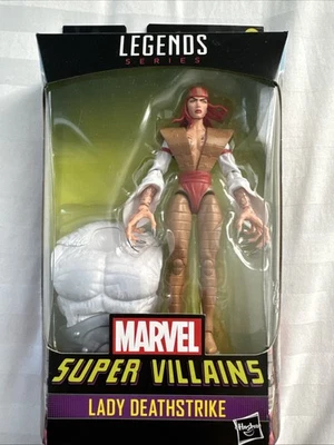 NUEVA Figura de Acción Hasbro F2799 Marvel Legends Super Villains LADY DEATHSTRIKE 6" Foto 1 de 2