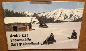 ARCTIC CAT SNOWMOBILE SAFETY HANDBOOK ARCTCO MANUAL OEM - Picture 1 of 3