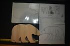Polar Bear, Woodcarving Blank, Carving Blank, Patterns, Carving Kits, Carving