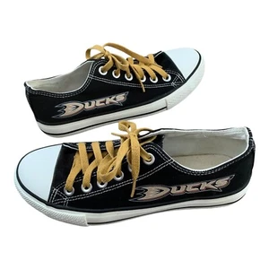Women’s Eu Sz 41 Anaheim E - LOV Ducks Hockey Shoes NHL Team Spirit Wear Low Top - Picture 1 of 8