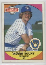 1983 Topps Gardner's Bakery Milwaukee Brewers Robin Yount #22 HOF