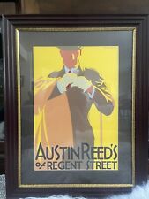 TOM PURVIS Austin Reed's of Regent Street Advertisement Print Framed & Matted