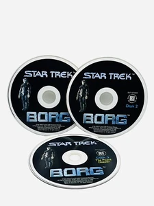 Vintage Star Trek Borg Ultimate Interactive Movie Pc Cd-rom 3 dischi set uso spazio - Foto 1 di 7