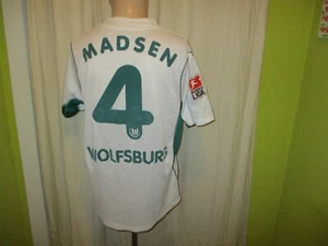 VfL Wolfsburg Original Puma Heim Trikot 2002/03 "VW" + Nr.4 Madsen Gr.XL TOP - Bild 1 von 6