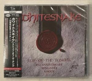 Whitesnake - Slip Of The Tongue + 7 Bonus (Japan CD w/OBI) 30th Anniv. Remaster - Picture 1 of 2