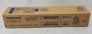 Toshiba T-FC50U-Y Tonerkassette Gelb Neu in OVP - Bild 1 von 2