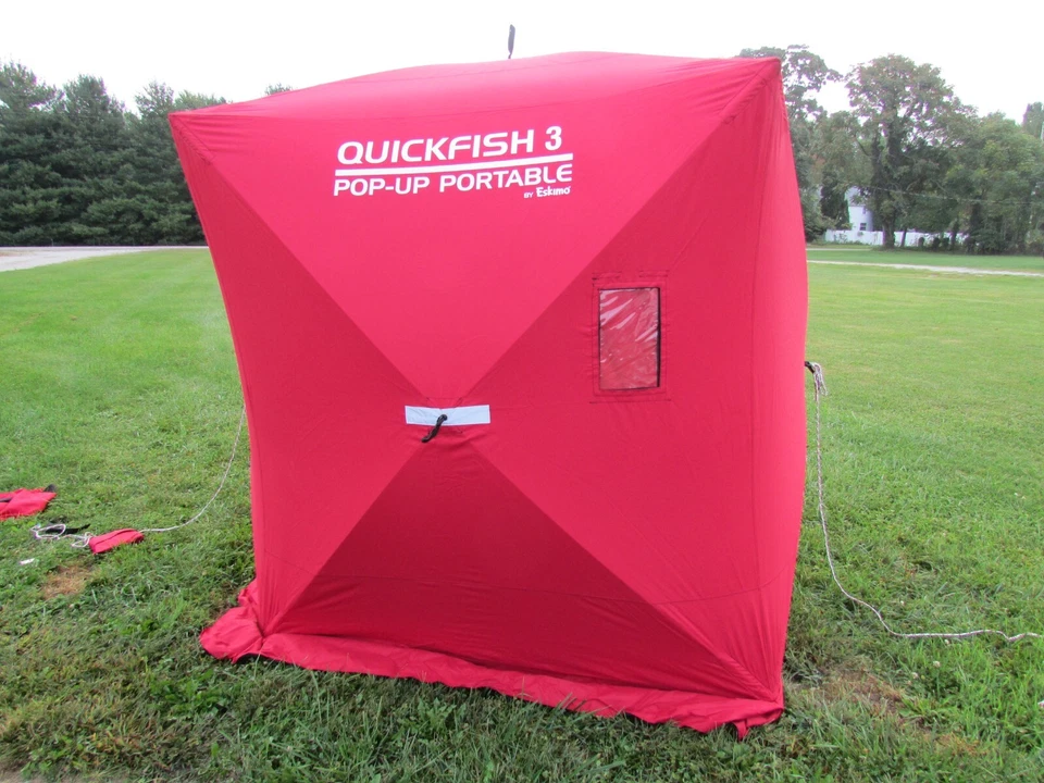 Esquimal Quickfish 3 Pop Up Refugio de Pesca en Hielo-Carpa Portátil Foto 1 de 4
