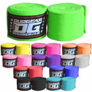 DUO GEAR MUAY THAI BOXING KICKBOXING BANDAGE HAND WRAPS 4m - Picture 1 of 45