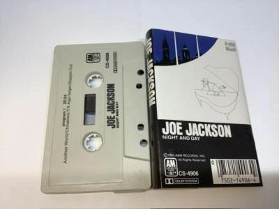 JOE JACKSON Audio Cassette Tape NIGHT AND DAY 1982 A&M Records USA CS-4906 - Image 1 of 4