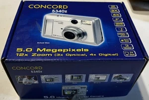 Concord 5340z 5 Megapixel Digital Camera Optical Zoom - Picture 1 of 6