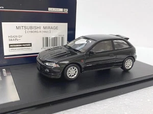 po 1:43 HI STORY HS429GY Mitsubishi Mirage Cyborg R 1992 JDM scale model car - Picture 1 of 7