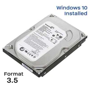 Interne HDD SATA 3,5" 250GB-2TB Festplatte mit Legacy Windows 10 Pro installiert - Bild 1 von 6