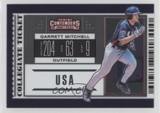 2019 Elite Extra Edition USA Collegiate National Team Tickets Garrett Mitchell