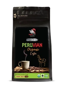 Espresso Blend - PERUVIAN WHOLE BEANS ORGANIC COFFEE - Coffee for French 1Pack - Picture 1 of 9