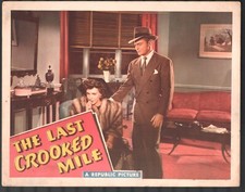Last Crooked Mile  Lobby Card 11x14 Ann Savage Don 'Red' Barry