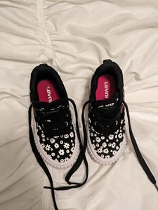 Levi's Floral Toddler Girl Size 9 Shoes - Picture 1 of 7