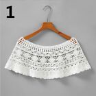 Women Vintage Hollow Out Lace Smock Crochet Knit Cape Shawl Shrug Poncho