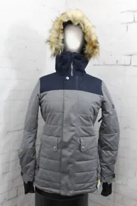 686 Women's Authentic Runway Insulated Snowboard Jacket, Small Charcoal Grey New - Picture 1 of 6