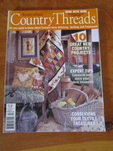 MAGAZINE AUSTRALIAN COUNTRY THREADS VOL. 1. NO. 2 GREAT ** MUST SEE - Picture 1 of 2