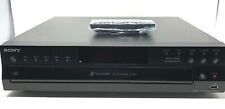 Near Mint Sony Cdp-Ce500 5 Disc Changer/Player/Usb Recorder w/New Remote Tested!