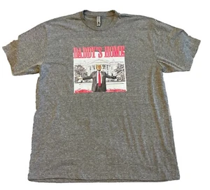 Trump 2024 Take America Back Daddy's Home Trump Grey T-Shirt - Picture 1 of 5