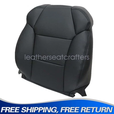 Cubierta de asiento trasero inclinada superior del pasajero delantero para Acura MDX 2010 2011 2012 2013 negra Foto 1 de 4