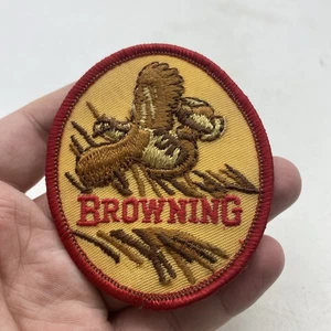 Patch logo vintage NOS BROWNING armi da fuoco pistole società caccia 3x2,5” 11 - Foto 1 di 2