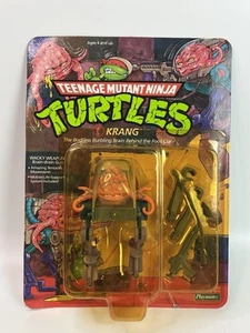 Tarjeta Krang TMNT Playmates 14 Back Teenage Mutant Ninja Turtles 1988 de colección sin usar, en caja - Imagen 1 de 17