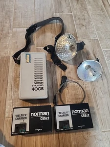 Norman 400B Power Pack Lot UNTESTED Free Ship - Picture 1 of 12