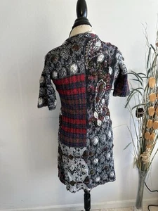 Johnny Was Biya bestickte Strickjacke Pullover geblümt Gr. XS offen Boho geschrumpft - Bild 1 von 7