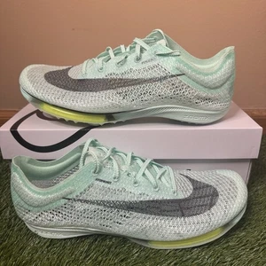Men’s 10.5 Nike Air Zoom Victory Mint Foam Volt Track Spikes Running Shoes NEW - Picture 1 of 12