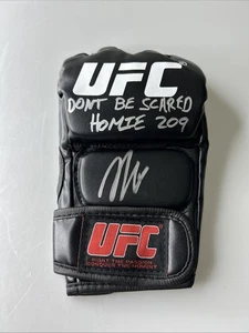Nick Diaz Handschuh "Don't Be Scared Homie 209" mit Aufschrift handsigniert und PSA - Bild 1 von 4