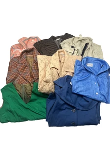 Lote (8) Blazer Ropa Trabajo Oficina Mujer Años 80 Vintage 35-38" Pecho Mayormente - Imagen 1 de 16