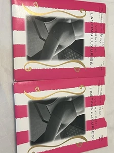 Victoria Secret VTG Lot Of 2 Medium Lasting Luxuries Cream Pantyhose Control Top - Picture 1 of 5
