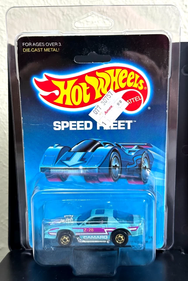 Hot Wheels 1988 Speed Fleet Blown Camaro Z28 Unpunched