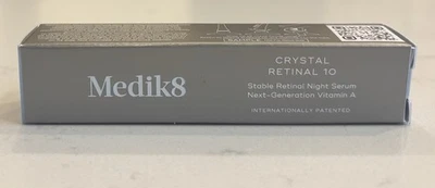 Medik8 Crystal Retinal 10 Night Serum Vitamin A Anti-Aging 0.13 oz NIB - Image 1 of 4