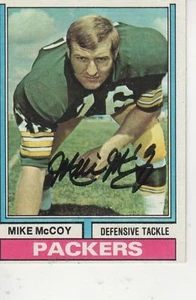 MIKE MCCOY 1974 TOPPS #425 - EMPACADORAS GREEN BAY - Imagen 1 de 1