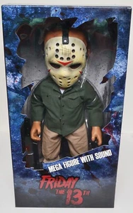 MEGA FIGURA VIERNES 13 Jason Voorhees 15" con SONIDO NUEVO MEZCO - Imagen 1 de 6