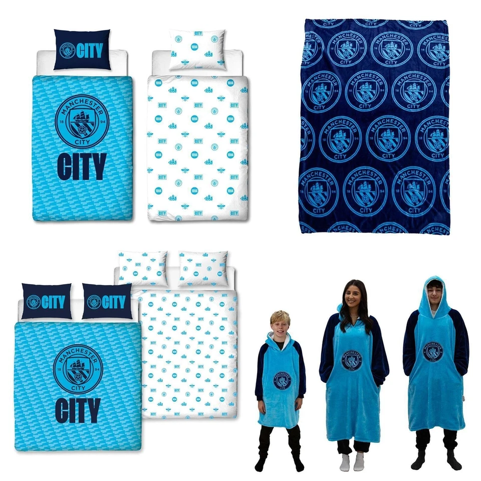 Mercancía oficial del Manchester City FC Football Club - Fundas nórdicas mantas y más Foto 1 de 1