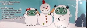 Ice Monster Popsicle Molds - Picture 1 of 3