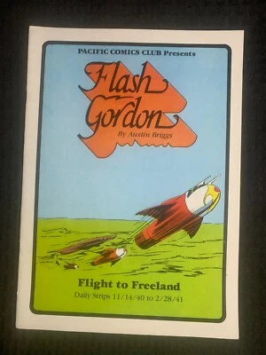 Flash Gordon Flight to Freedom 1981 de Briggs SC VF 8,0 Pacific Comics Club Foto 1 de 2