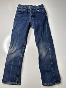 Kids Levi Strauss Blue Denim Jeans 9x24.5 - Picture 1 of 8